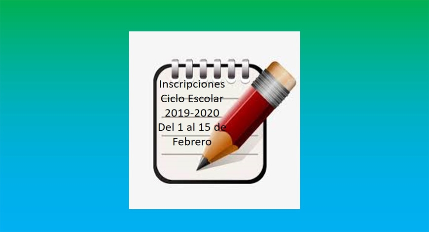 Inscripciones (2019-2020)