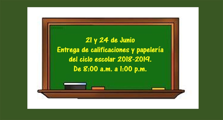 Entrega de Calificaciones